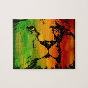 Quebra-cabeça Leão de Rasta