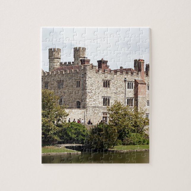 Quebra-cabeça Leeds Castle, Reino Unido (Vertical)