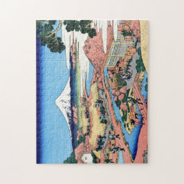 Quebra-cabeça Legal japonês Hokusai Fuji Ver paisagem