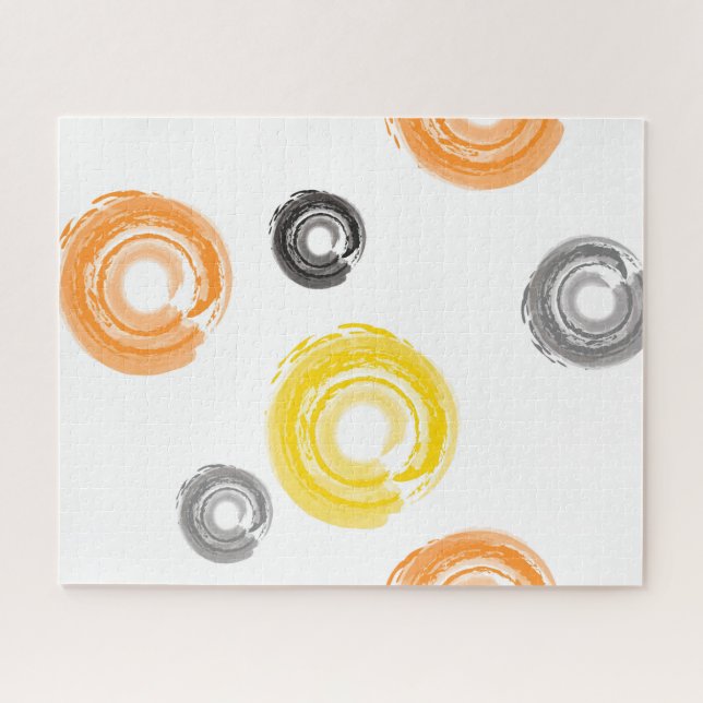 Quebra-cabeça Legal, moderna, urbana, moderna arte de pincel de  (Horizontal)