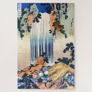 Quebra-cabeça Legal safra japonesa ukiyo-e cachoeira Hokusai