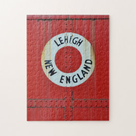 Quebra-cabeça Lehigh & New England Railroad 583 Boxcar Caboose