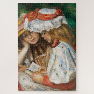 Quebra-cabeça Leitura de duas garotas - Impressionista Renoir