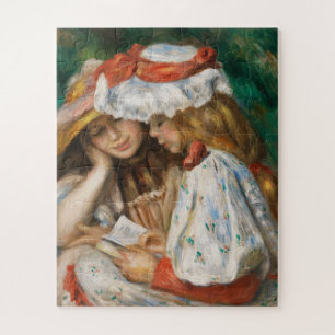 Quebra-cabeça Leitura de duas garotas - Impressionista Renoir