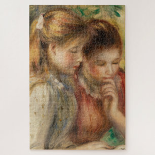 Quebra-cabeça Leitura de duas garotas - Impressionista Renoir