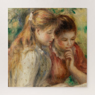 Quebra-cabeça Leitura de duas garotas - Impressionista Renoir