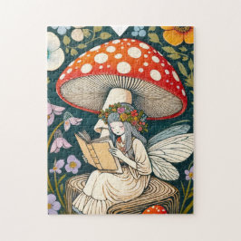 Quebra-cabeça Leitura de Fada de Cogumelo