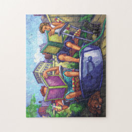 Quebra-cabeça Leitura de Verão