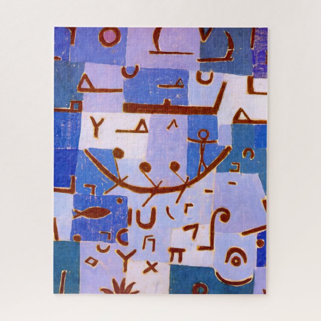 Quebra-cabeça Lenda do Nilo | Paul Klee | (Vertical)