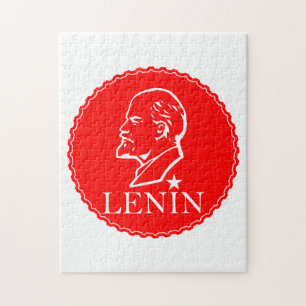 Quebra-cabeça Lenin, URSS, CCCP, União Soviética, Comunismo