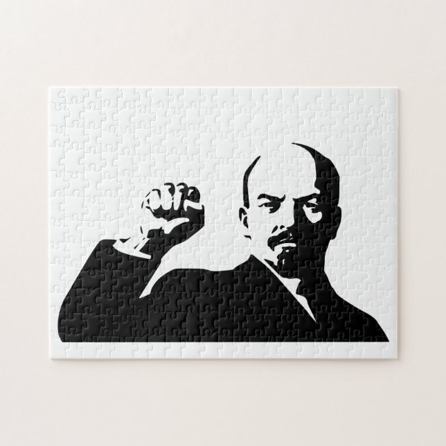 Quebra-cabeça Lenin, URSS, CCCP, União Soviética, Comunismo (Horizontal)