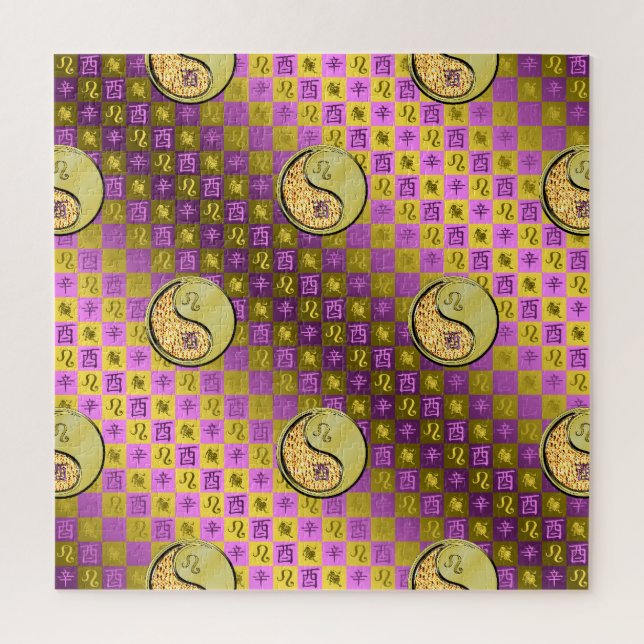 Quebra-cabeça Leo & Metal Rooster (Vertical)