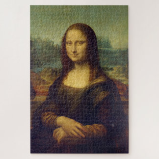 Quebra-cabeça Leonardo Da Vinci - Lisa del Giocondo