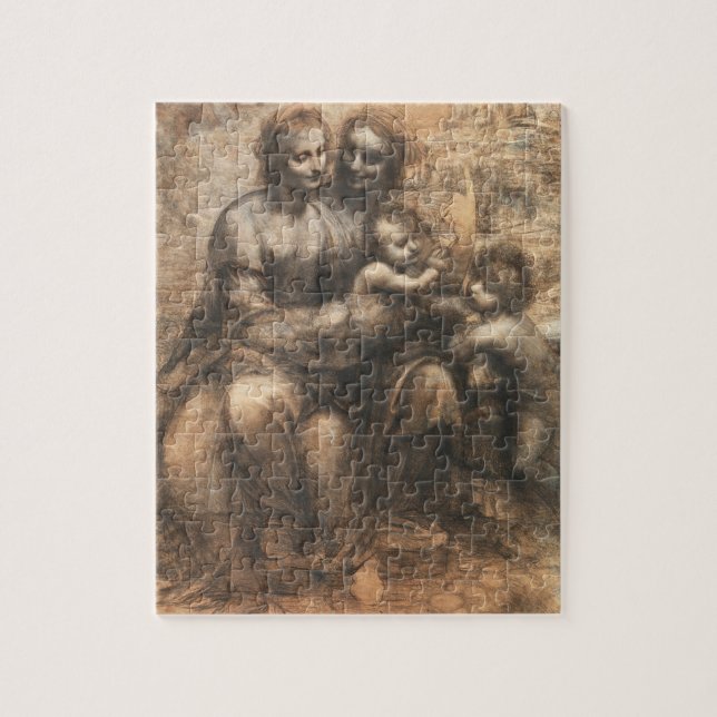 Quebra-cabeça Leonardo da Vinci O Cartoon de Leonardo Arte Fino (Vertical)