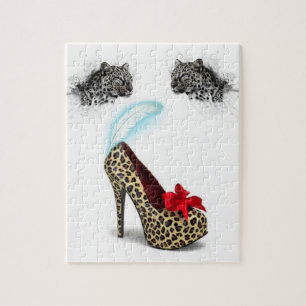 Quebra-cabeça Leopard Heels