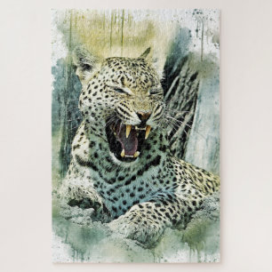 Quebra-cabeça Leopardo
