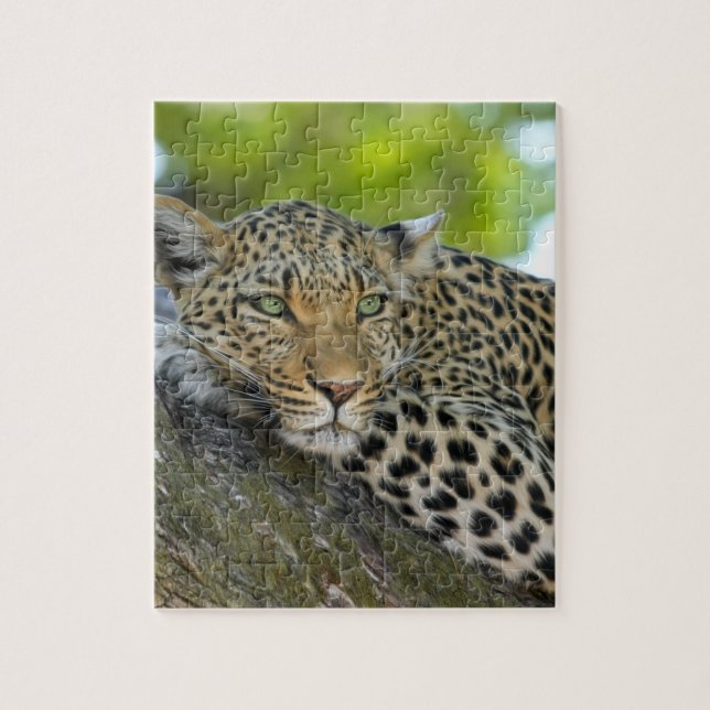 Quebra-cabeça Leopardo impressionante (Vertical)