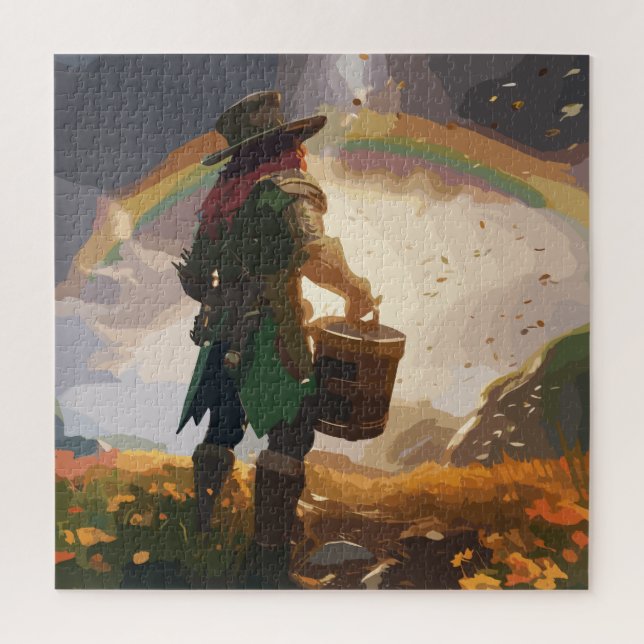 Quebra-cabeça Leprechaun Hideaway (Vertical)