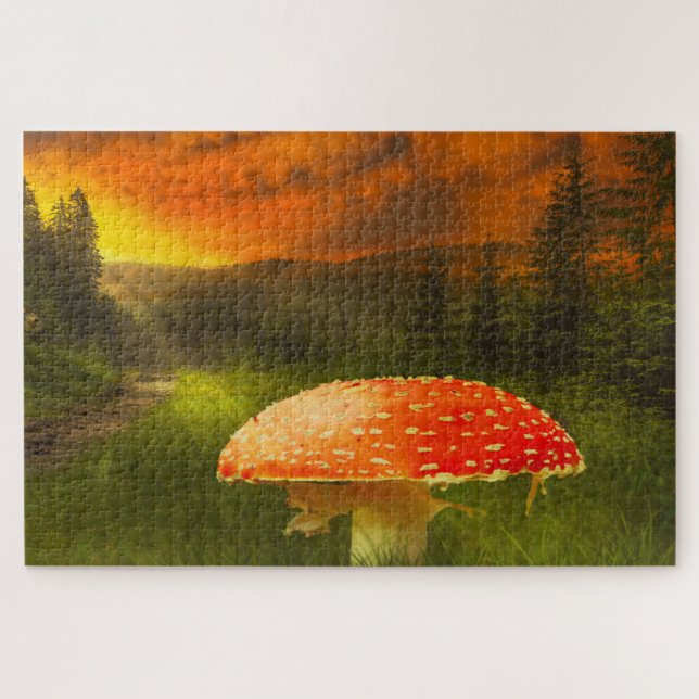 Quebra-cabeça Leprechauns onde as pequenas pessoas vivem a Irlan (Horizontal)