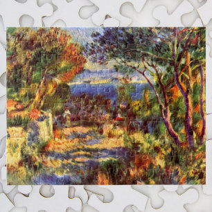 Quebra-cabeça L'Estaque de Pierre Renoir, Impressionismo Antigo