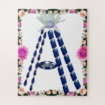 Letra Inicial A, Monograma Moderno Na moda Trendên