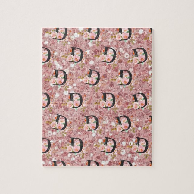 Quebra-cabeça Letter D (Vertical)