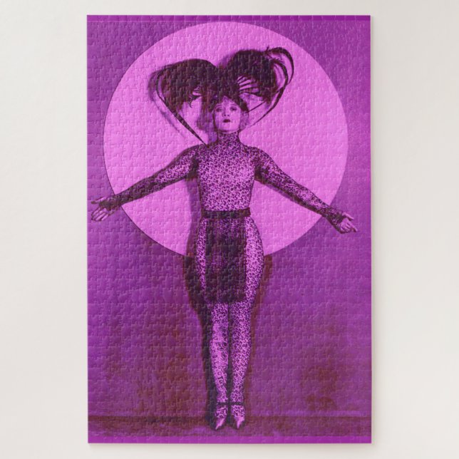 Quebra-cabeça Levantamento de uma estrela de cinema de futebol d (Vertical)