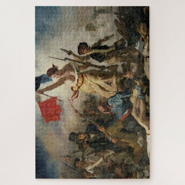 Quebra-cabeça Liberdade liderando as Pessoas (Vertical)