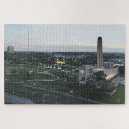 Quebra-cabeça Liberty Memorial and BMA Building, Kansas City, Mi