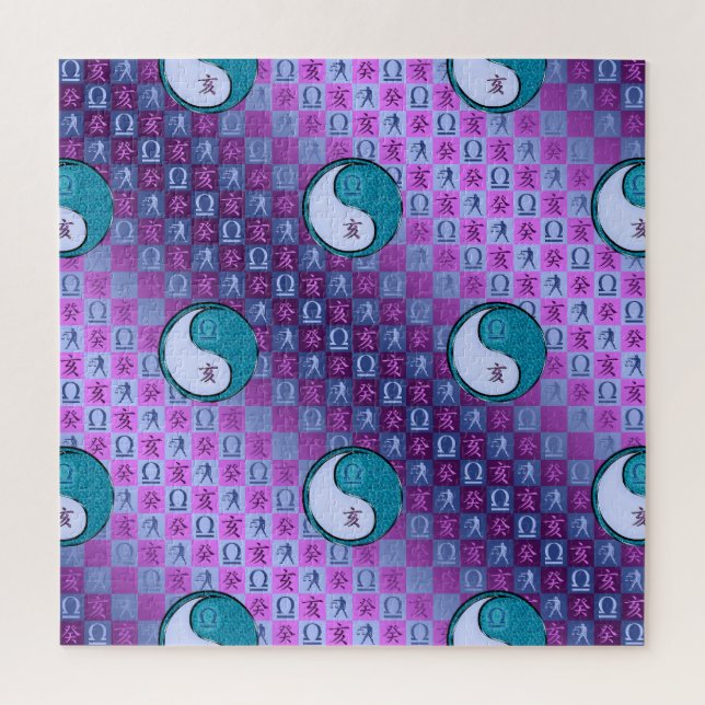 Quebra-cabeça Libra & Porco de Água (Vertical)