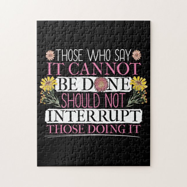 Quebra-cabeça Líder Feminina Empoderada (Vertical)