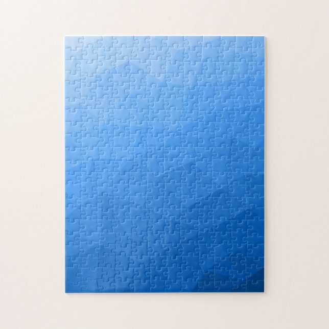 Quebra-cabeça Light Blue gradient geometric mesh pattern (Vertical)