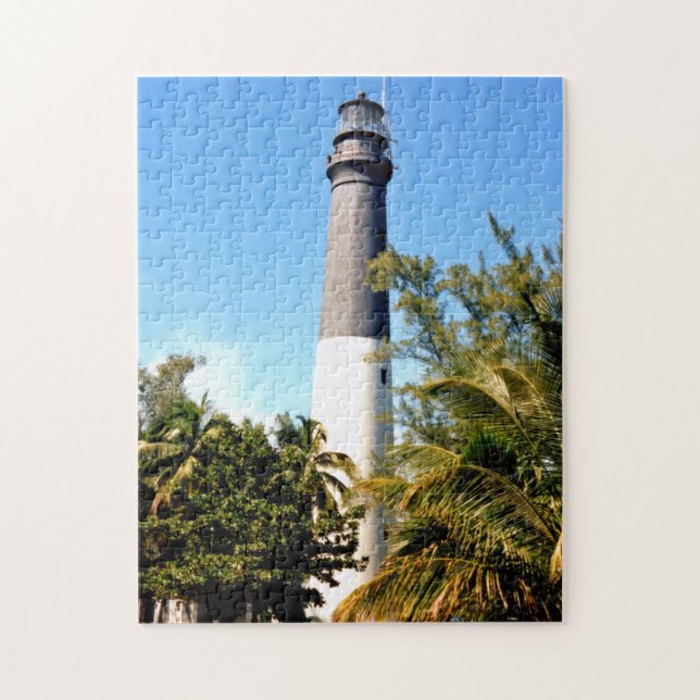 Quebra-cabeça Lighthouse Chave Loggerhead, Dry Tortugas Florida (Vertical)