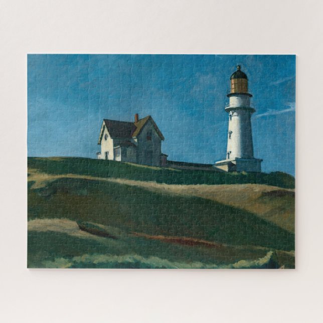 Quebra-cabeça Lighthouse Hill | Edward Hopper | (Horizontal)