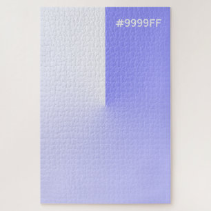 Quebra-cabeça Lilac e Branco Gradiente Ombre Difícil