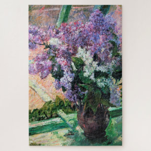 Quebra-cabeça Lilacs em uma janela, Mary Cassatt