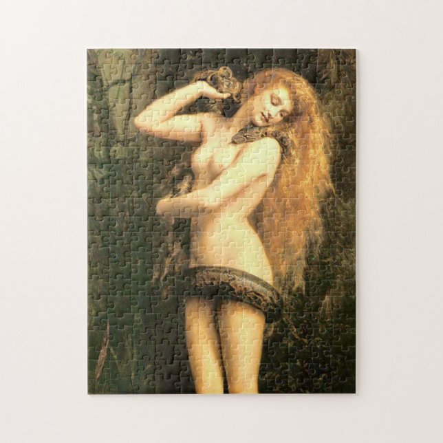 Quebra-cabeça Lilith por John Collier (Vertical)
