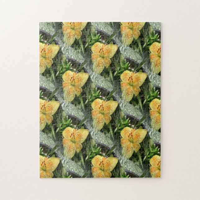 Quebra-cabeça Lily Time. (Vertical)