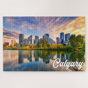 Quebra-cabeça Linda Calgary, Alberta, Canadá