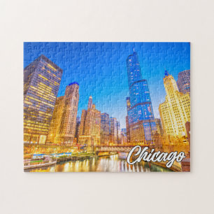 Quebra-cabeça Linda Chicago, Illinois, Estados Unidos