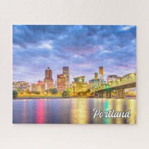 Quebra-cabeça Linda Cidade De Portland, Oregon