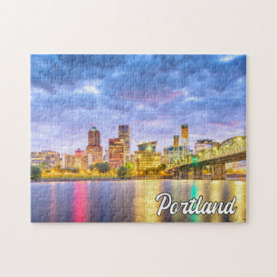 Quebra-cabeça Linda Cidade De Portland, Oregon