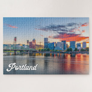 Quebra-cabeça Linda Cidade De Portland, Oregon