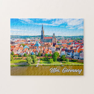 Quebra-cabeça Linda Cidade De Ulm, Alemanha