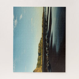 Quebra-cabeça Linda Foto da praia de Karekare