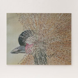 Quebra-cabeça Linda grua africana