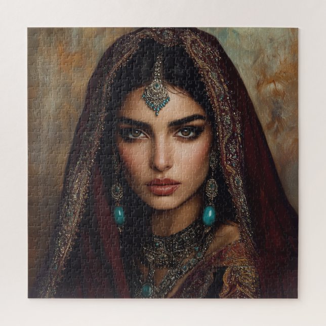 Quebra-cabeça Linda Médio Oriental (Vertical)