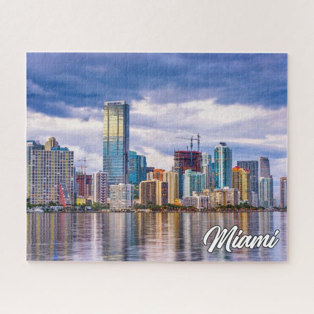 Quebra-cabeça Linda Miami, Flórida, EUA (Horizontal)