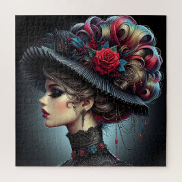 Quebra-cabeça Linda mulher elegante