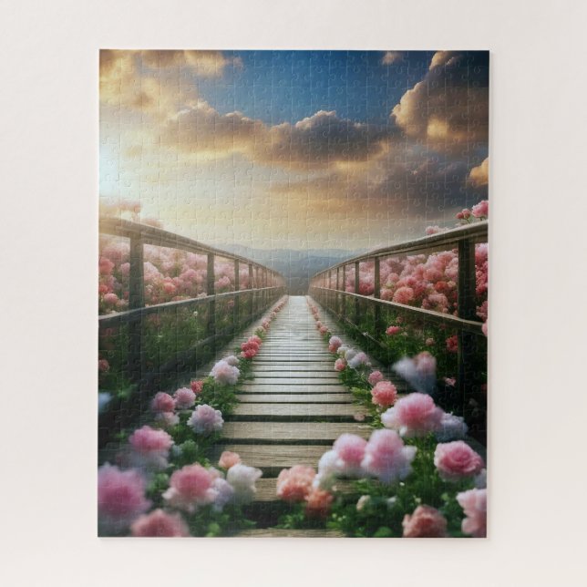 Quebra-cabeça Linda Ponte para o Céu (Vertical)